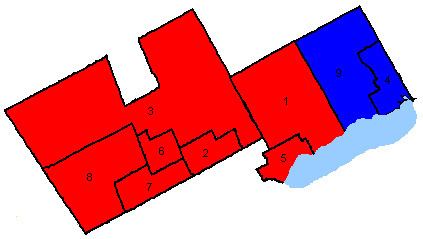 Canadian federal election results in Southern Durham and York