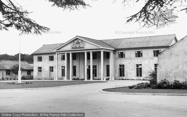 Canadian Red Cross Memorial Hospital Taplow Canadian Red Cross Memorial Hospital c1955 Francis Frith