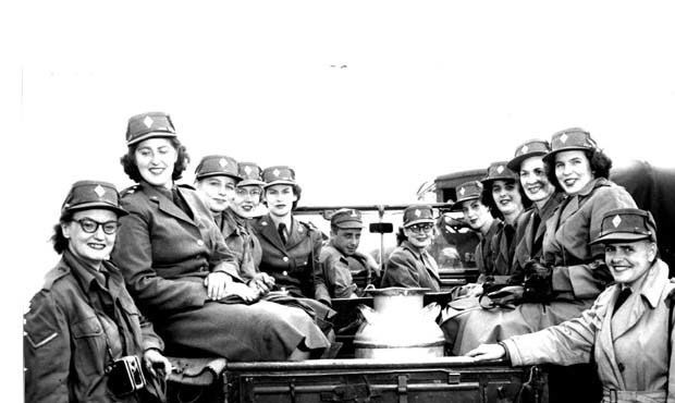 Canadian Women's Army Corps Winnipeg Tribune Photo Collection Army Canada Women39s Army Corps