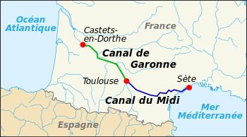 Canal des Deux Mers Canal des Deux Mers Wikipedia