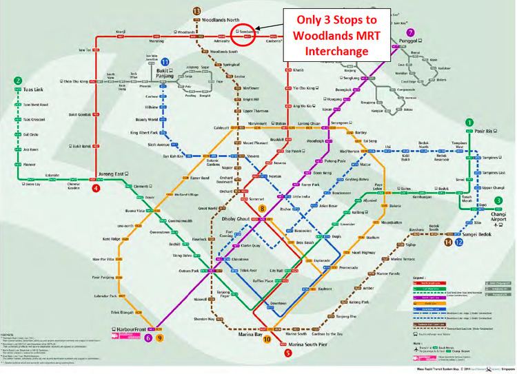 Canberra MRT Station The Brownstone Location Accessibility And Amenities Executive