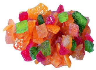 Candied fruit Candied Fruit Substitutes Ingredients Equivalents GourmetSleuth