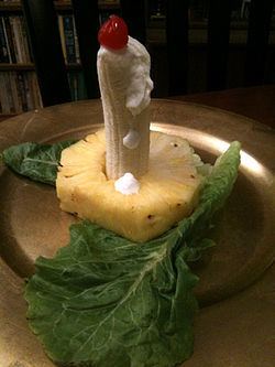 Candle salad httpsuploadwikimediaorgwikipediacommonsthu