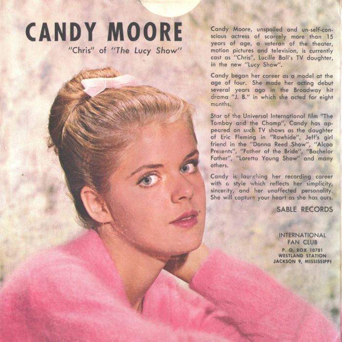 Information about Candy Moore in a magazine