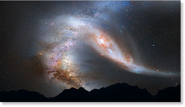 Canis Major Overdensity Hubble Shows Milky Way is Destined for Headon Collision Science