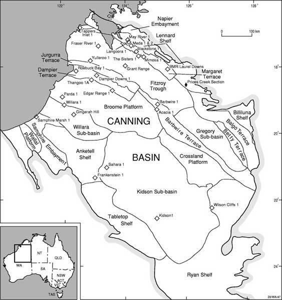 Canning Basin Canning Basin Geoscience Australia