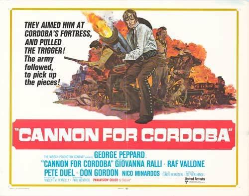 Cannon for Cordoba Cannon For Cordoba movie posters at movie poster warehouse