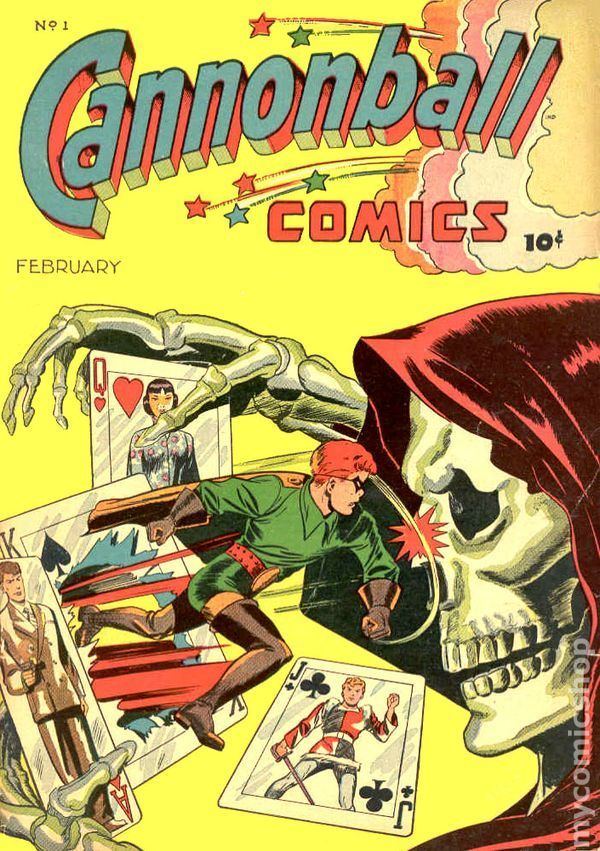 Cannonball (comics) Cannonball Comics 1945 comic books