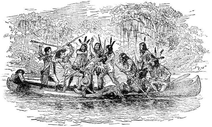 Canoe Fight War of 1812 The famed Canoe Fight took place on November 12 1813