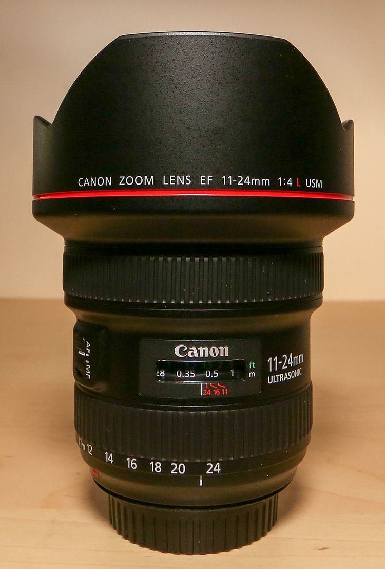 Canon EF 11–24mm lens