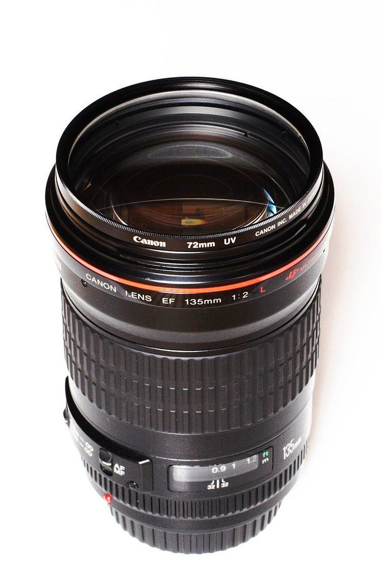 Canon EF 135mm lens