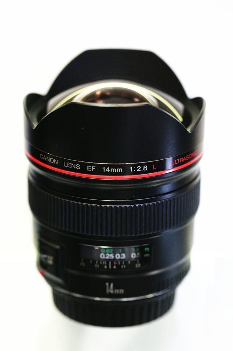 Canon EF 14mm lens