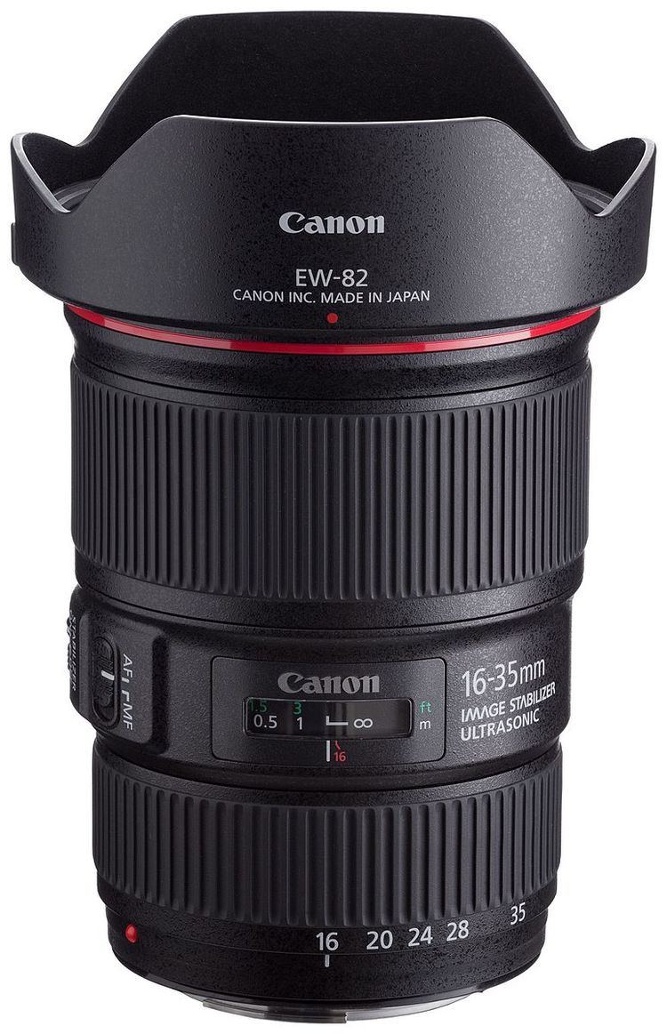 Canon EF 16–35mm lens