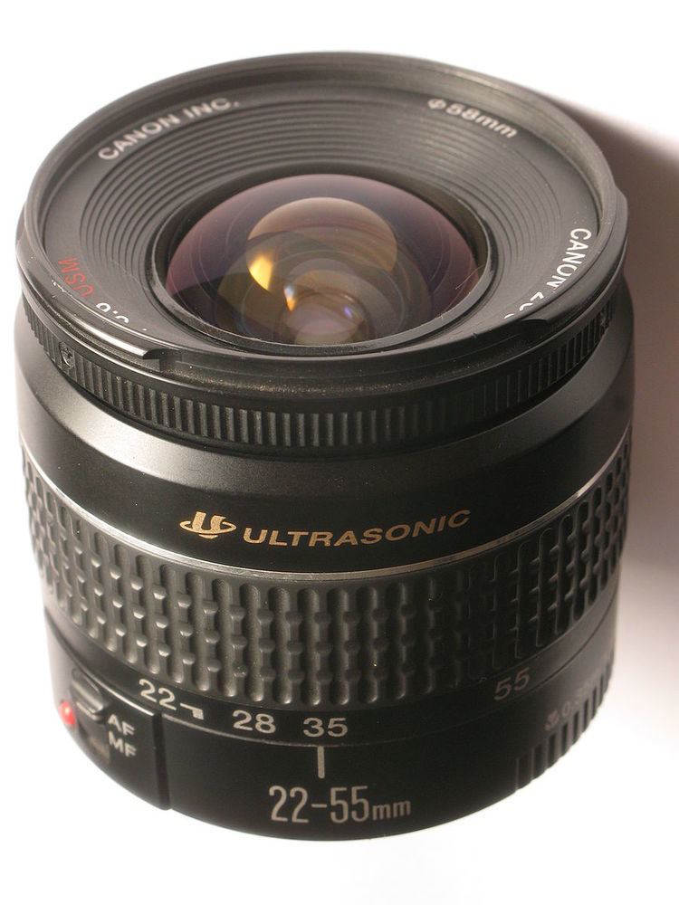 Canon EF 22–55mm lens
