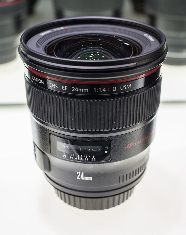 Canon EF 24mm lens