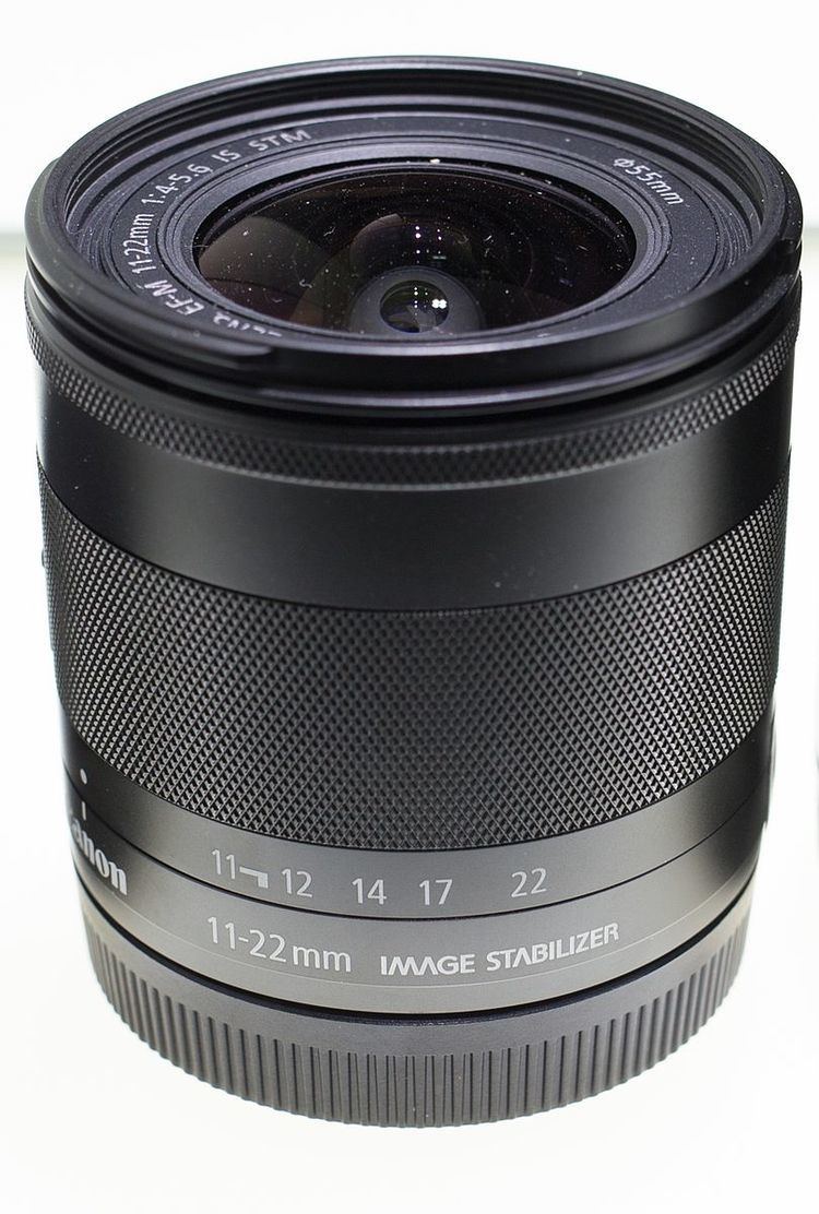 Canon EF-M 11–22mm lens