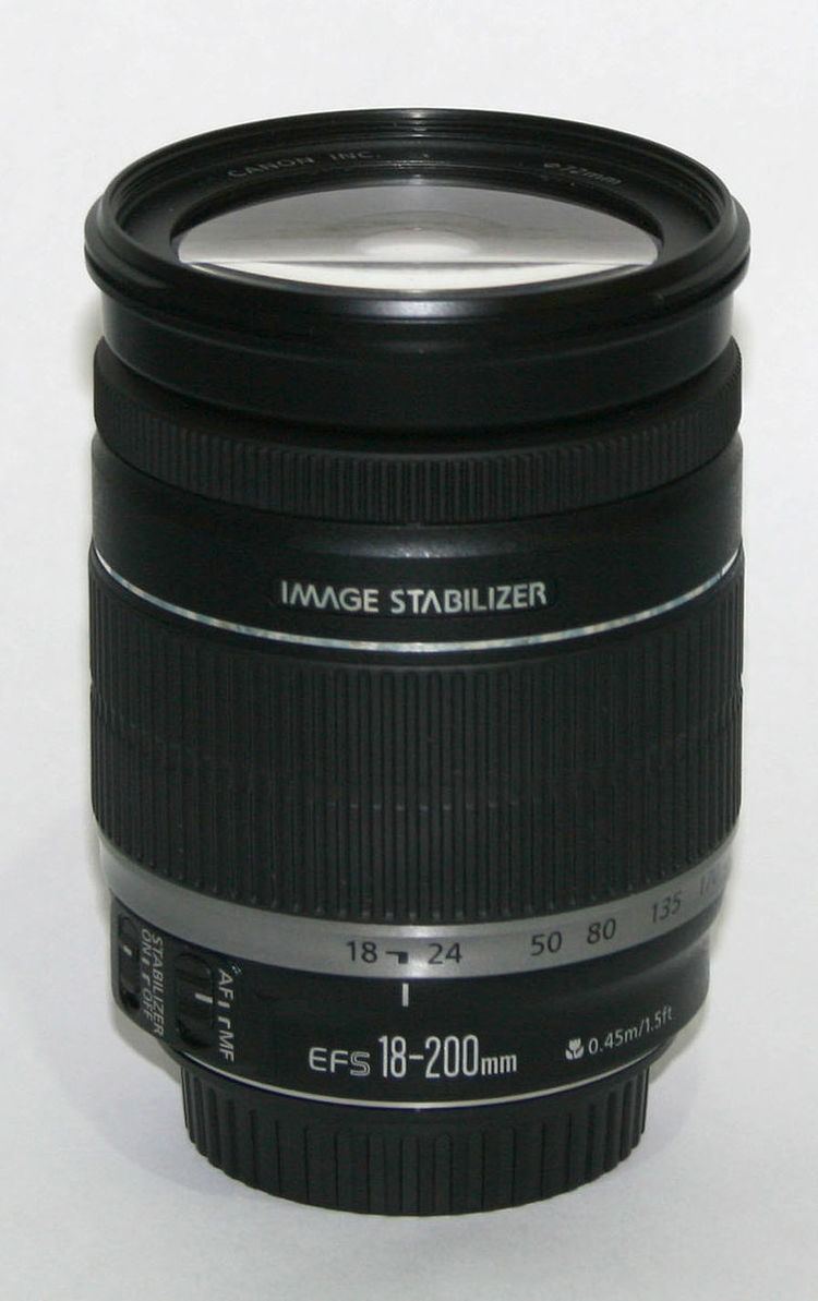 Canon EF-S 18–200mm lens