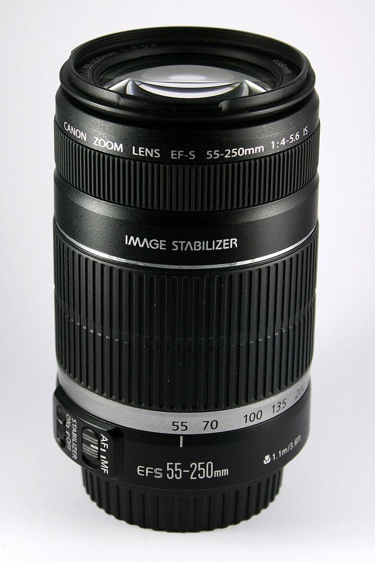 Canon EF-S 55–250mm lens