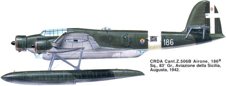 CANT Z.506 WINGS PALETTE CRDA CANT Z506 Airone Italy fascists