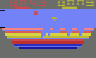 Canyon Bomber Atari 2600 VCS Canyon Bomber scans dump download screenshots