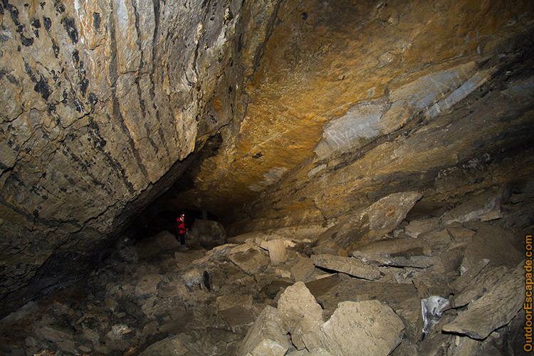 Canyon Creek Ice Cave Canyon Creek Ice Cave Outdoor Escapade Canadian Trip Reports and
