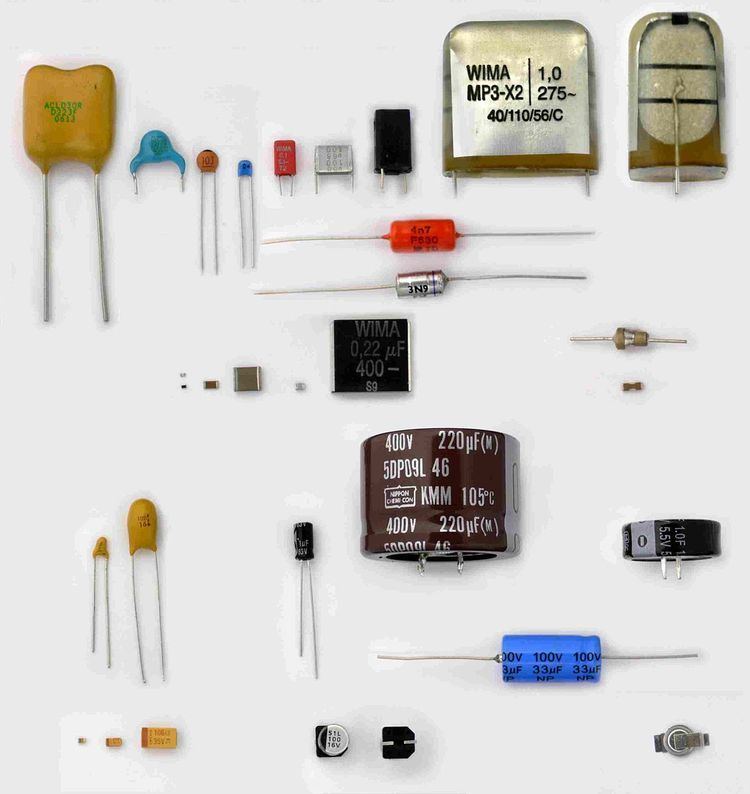 Capacitor types