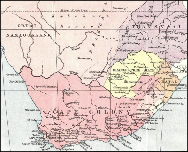 Cape Colony FileThe Cape Colony 1878jpg Wikimedia Commons