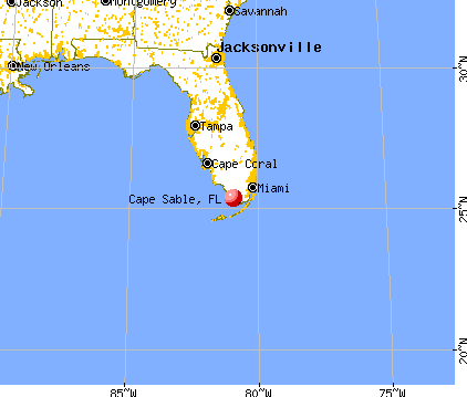 Cape Sable Cape Sable Florida FL profile population maps real estate
