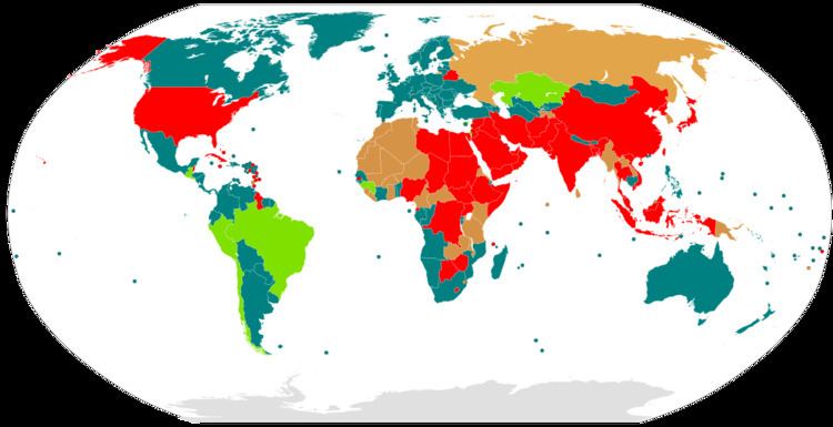 Capital punishment by country