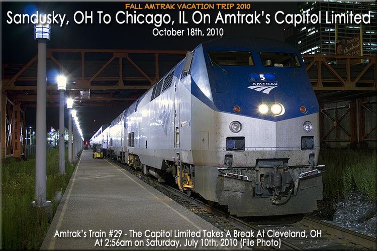 Capitol Limited (Amtrak train) Sandusky OH To Chicago IL On Amtrak39s Capitol Limited