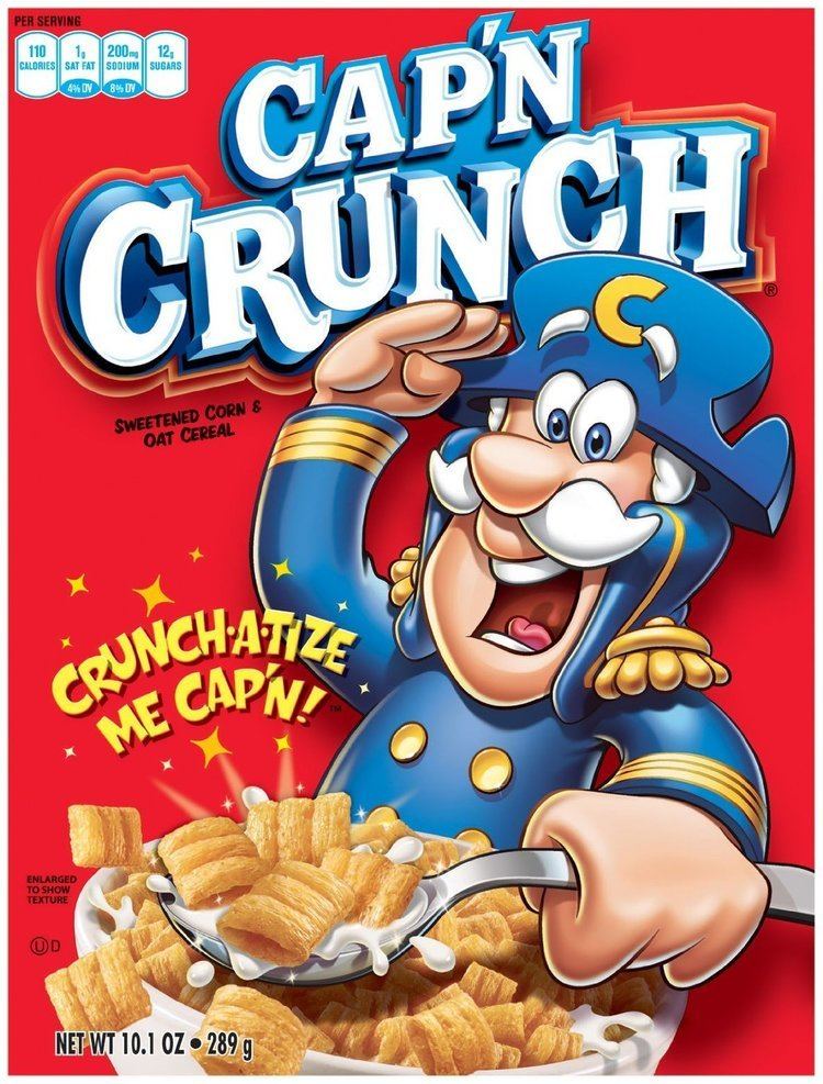 Cap'n Crunch Cap39n Crunch Is No Captain Points Out US Navy He39s Just A
