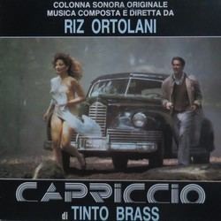 A movie poster of the 1987 film Capriccio featuring Francesca Dellera as Rosalba and Andy J. Forest as Fred.
