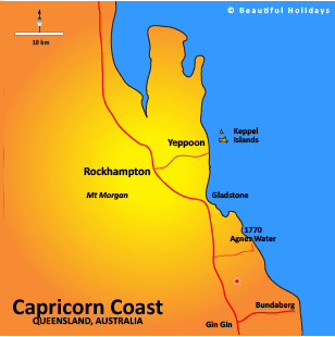 Capricorn Coast Capricorn Coast Accommodation amp Holidays in Queensland BeautifulOz