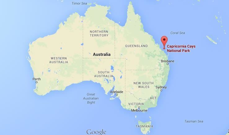 Capricornia Cays National Park Where is Capricornia Cays National Park on map Australia World