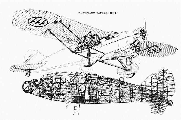 Caproni Ca.133 Aircraft template