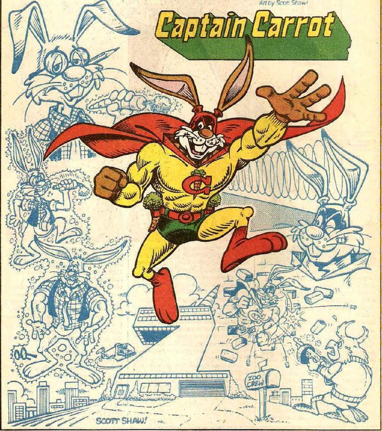 Captain Carrot Captain Carrot Character Comic Vine