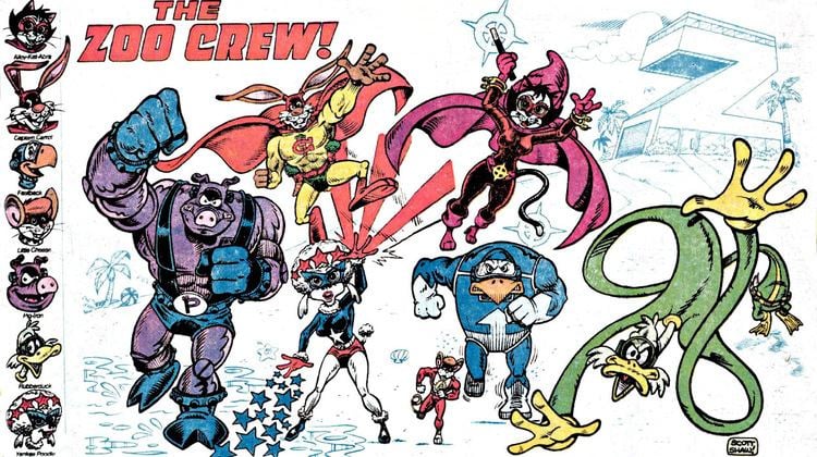Captain Carrot and His Amazing Zoo Crew! 12Month Trades 5 quotCaptain Carrot amp His Amazing Zoo CrewV12
