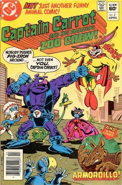 Captain Carrot and His Amazing Zoo Crew! Notes on Captain Carrot And His Amazing Zoo Crew