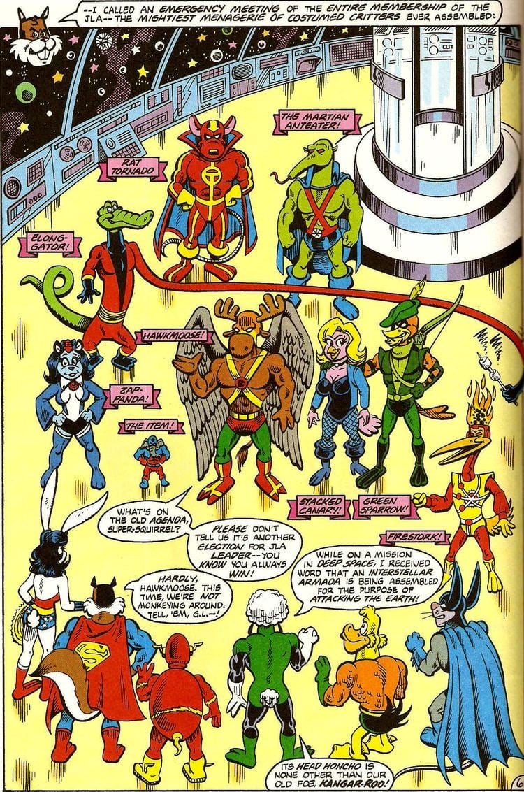 Captain Carrot and His Amazing Zoo Crew! Zoo Crew Team Comic Vine