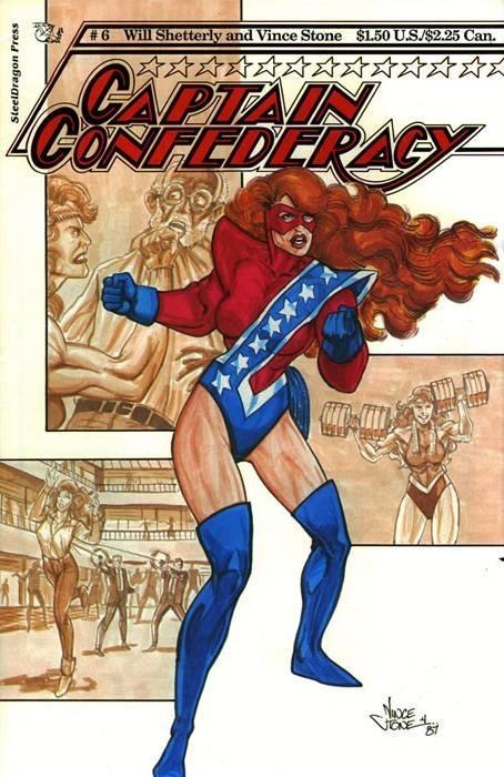 Captain Confederacy Captain Confederacy 1 SteelDragon Press ComicBookRealmcom