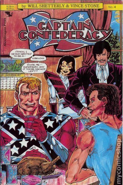 Captain Confederacy Captain Confederacy 1986 1st Series comic books