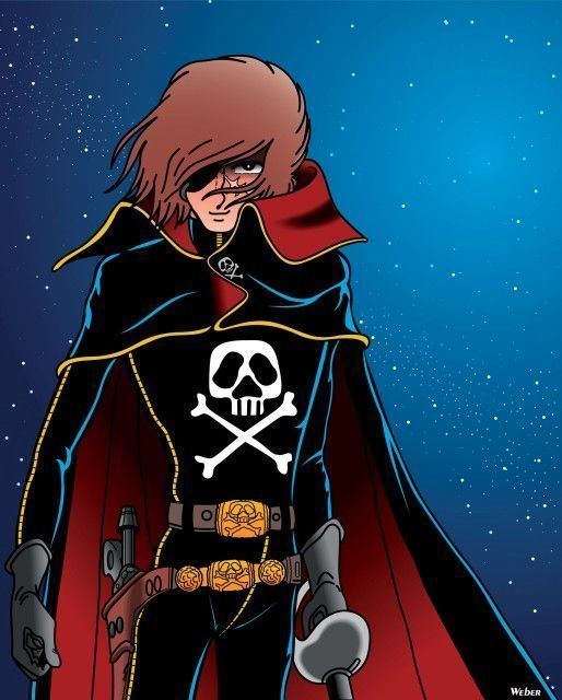 Captain Harlock 1000 ideas about Captain Harlock on Pinterest Space pirate