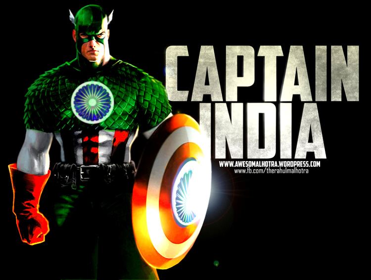 Captain India Captain India The first desi Avenger Ralpha Monkey