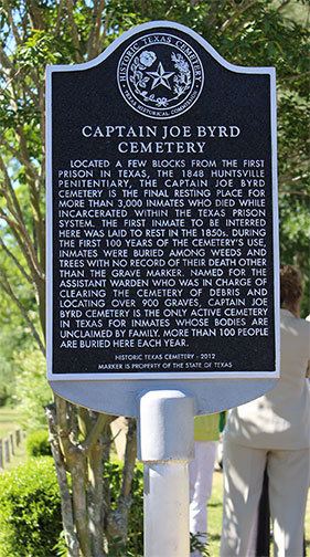 Captain Joe Byrd Cemetery Criminal Justice Connections