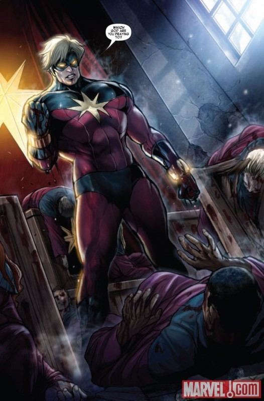 Captain Marvel (Mar-Vell) Quasar Vs Captain Marvel