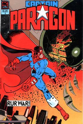 Captain Paragon Captain Paragon 2 AC Comics