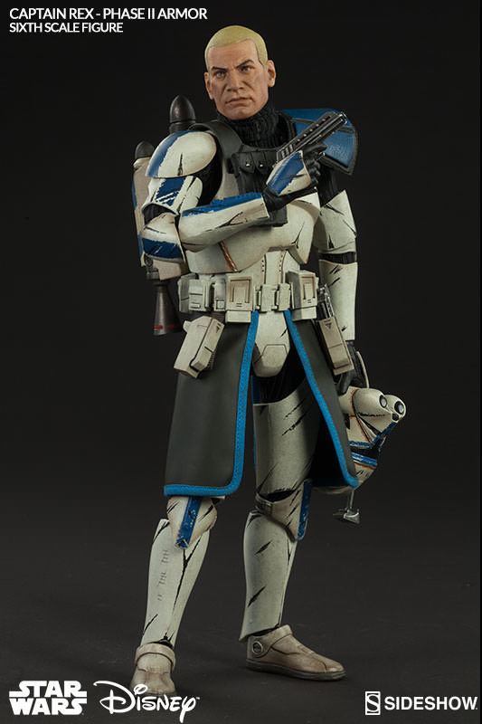 Captain Rex Star Wars Captain Rex Sixth Scale Figure by Sideshow Collec