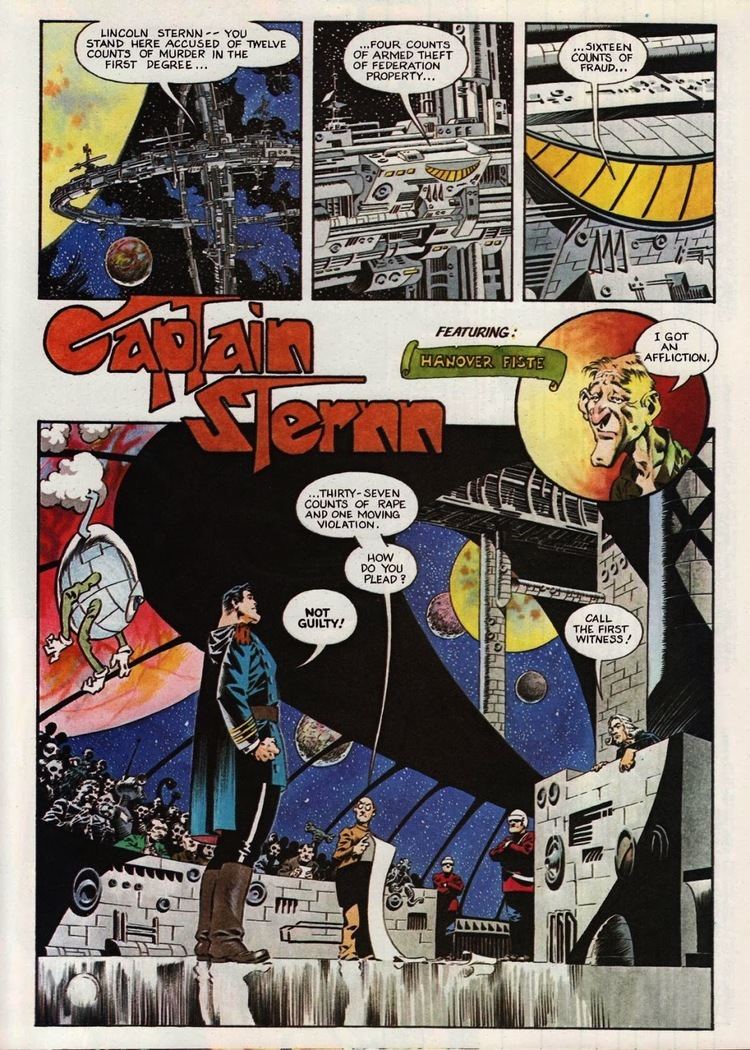 Captain Sternn Comicmania Forever Captain Sternn By Berni Wrightson