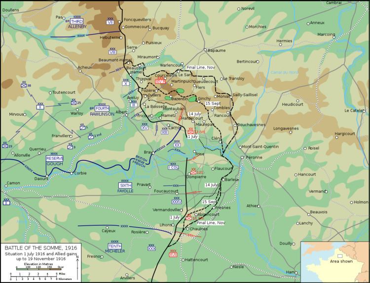 Capture of Combles