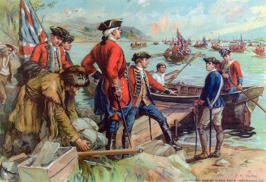 Capture of Fort Ticonderoga Abercrombie39s Expedition and the Battle of Fort Ticonderoga July